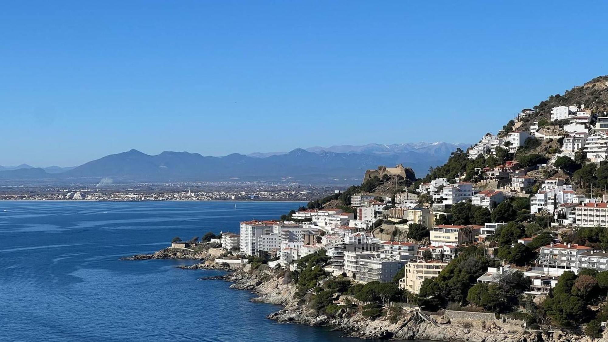 Apartamento Vista Mar Y Parking En Roses Av-27 외부 사진