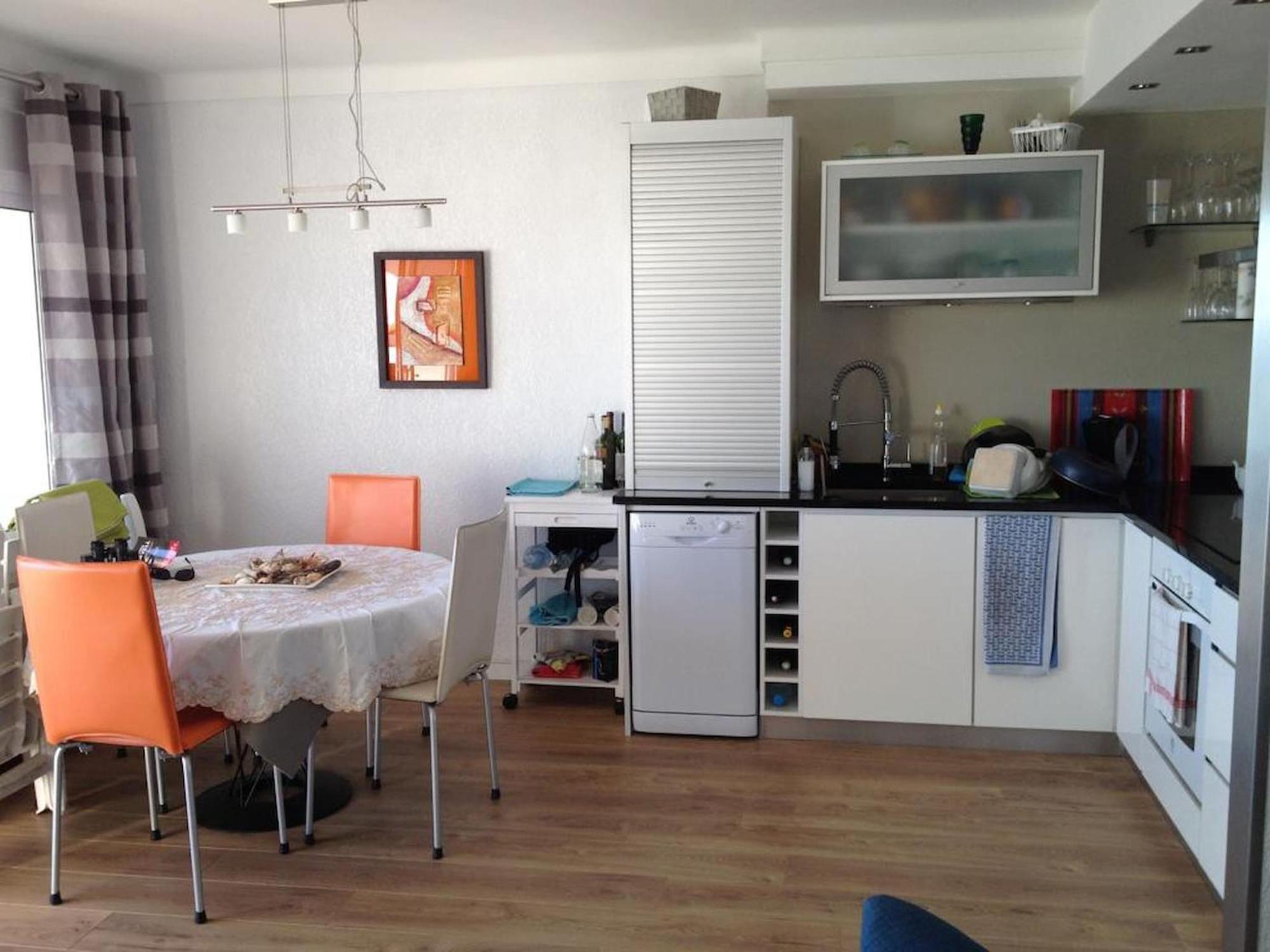 Apartamento Vista Mar Y Parking En Roses Av-27 외부 사진